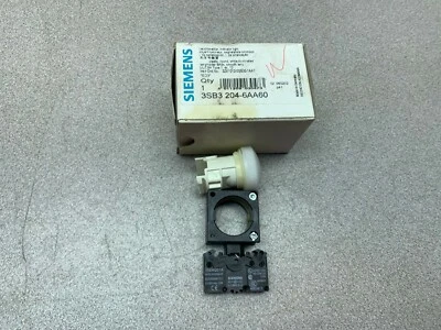 NEW IN BOX SIEMENS PILOT LIGHT 3SB3 204-6AA60 - Image 1 of 3