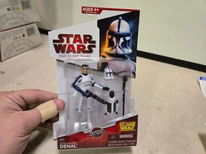 SEALED Hasbro Star Wars The Clone Wars Clone Trooper Denal CW20 2009 - Picture 1 of 6