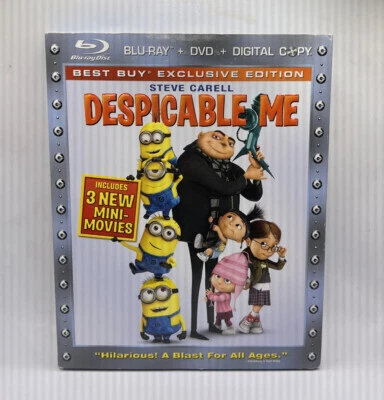 Despicable Me (Best Buy Exclusive Edition 3-Disc Combo w/Digital) USA Slipcover - Image 1 of 4