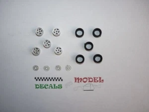 1:43 CERCHI JANTES WHEEL FORD ESCORT LANCIA DELTA 5 RAZZE 4 DADI - Foto 1 di 1