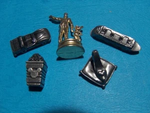 Disney Theme Park Edition Monopoly Gold Metal Token Walt Mickey Monorail Slipper - Picture 1 of 4