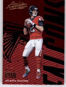2018 Absolute Matt Ryan NFL PWE Base Card Falcons #4 - Picture 1 of 2