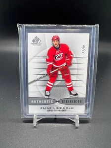 2013-14 SP Game Used #138 Elias Lindholm RC /16 Rookie Boston Bruins - Picture 1 of 2