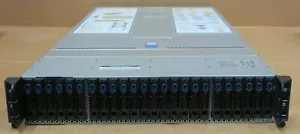 Qct QuantaPlex T41S-2U 24x 2,5" SFF alloggiamento 4x server nodi 8x E5-2680V4 256 GB RAM - Foto 1 di 5