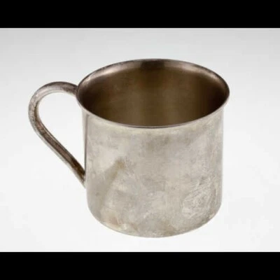 Taza bebé Reed & Barton plata esterlina X173 Foto 1 de 3