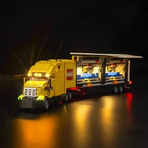 BrickBling LED Beleuchtungsset kompatibel mit Lego gelb Lieferwagen kompat... - Bild 1 von 6
