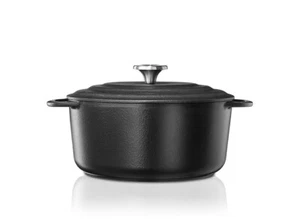 *SALE* Villeroy & Boch CAST IRON CASSEROLE POT WITH LID QUALITY VIVO RRP £99.99 - Picture 1 of 1