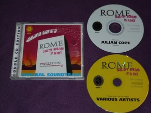 JULIAN COPE - ROME WASN'T BURNED IN A DAY - 2 CD ALBUM - NEAR MINT CONDITION (M) - Imagen 1 de 10