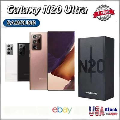 Samsung Galaxy Note 20 Ultra 5G N986U 128 ГБ GSM + CDMA заводская разблокировка - Изображение 1 из 4