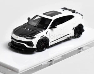 Capó de carbono blanco 1:64 URUS carrocería ancha SUV modelo de coche deportivo resina diecast - Imagen 1 de 3