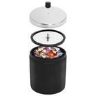 Dpwrrot 3lb Replacement Barrel for Rock Tumbler, 1 Count (Pack of 1), Black