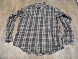 Patagonia Herren mehrfarbig kariert Bio-Baumwolle Knopfleiste Hemd Größe Large - Bild 1 von 8