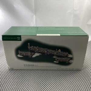 Dept 56 "On The Boardwalk 3 Stück New England Village #56680 Originalverpackt T2 - Bild 1 von 3