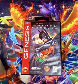 Batman Forever (Sega Genesis) Case & Cartridge - Tested/Working - Free Shipping!