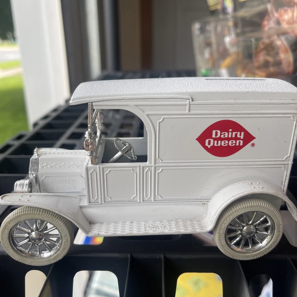ERTL | Dairy Queen | 1917 Ford Model T Van Bank | Diecast | 1988 Limited | DQ - Image 1 of 4