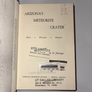 Arizona's Meteorite Crater Nininger - Imagen 1 de 2