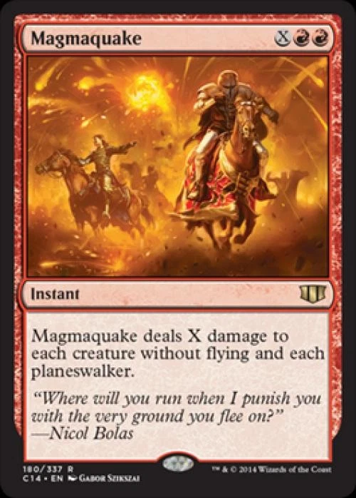Magmaquake - Light Play MTG Commander 2014 Edition - Image 1 of 1