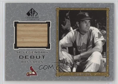2001 SP Legendary Cuts Legendary Debut Bats Ken Boyer #D-KB - Image 1 of 3