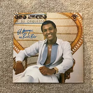 Oro Negro Y Su Orquesta El Merengue En Puerto Rico Salsoso S-1004 1984 LP Latin - Picture 1 of 4