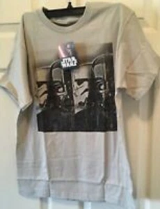 Star Wars Large Silver Shirt - Picture 1 of 1