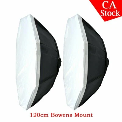 2 x Godox Octagon 120cm 47" Bowen Mount Softbox For Studio Strobe Head Monolight - Image 1 of 4