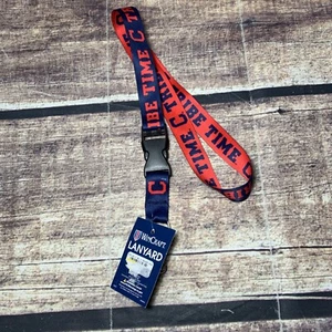 Cleveland Indians Lanyard Detachable Buckel NEW Wincraft MLB Baseball Tribe - Picture 1 of 5