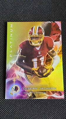2015 Topps Platinum Gold Washington Redskins Football Card #63 DeSean Jackson - Image 1 of 2
