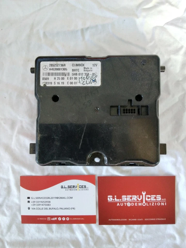 CENTRALINA MODULO CONTROLLO RISCALDAMENTO CLIMATIZZATORE SMART FORFOUR 453 - Immagine 1 di 1