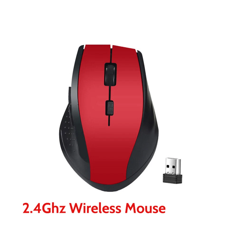2.4Ghz Wireless Mouse Gamer for PC With USB Receiver for Windows 7/2000/XP/Vista - Image 1 of 4