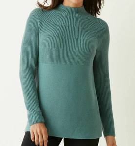 J. Jill - XL - NEW Excellent Mock-neck Mixed-stitch Pullover - NWT (2M1) - Picture 1 of 4