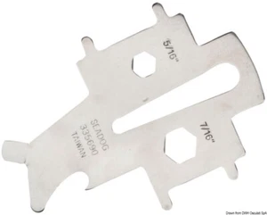 Stainless steel Universal deck filler/fuel plug key Osculati 20.169.90 - Picture 1 of 1