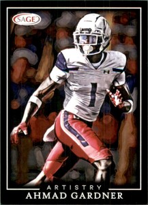 2022 SAGE Artistry Football Cards Ahmad Gardner #1 TW29454