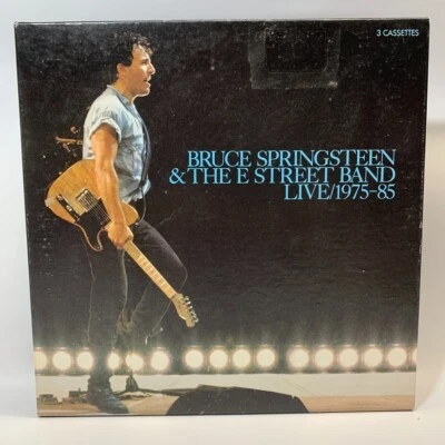 BRUCE SPRINGSTEEN & The E Street Band Live 1975-85 Cassette Box Set TAPES SEALED - Image 1 of 4
