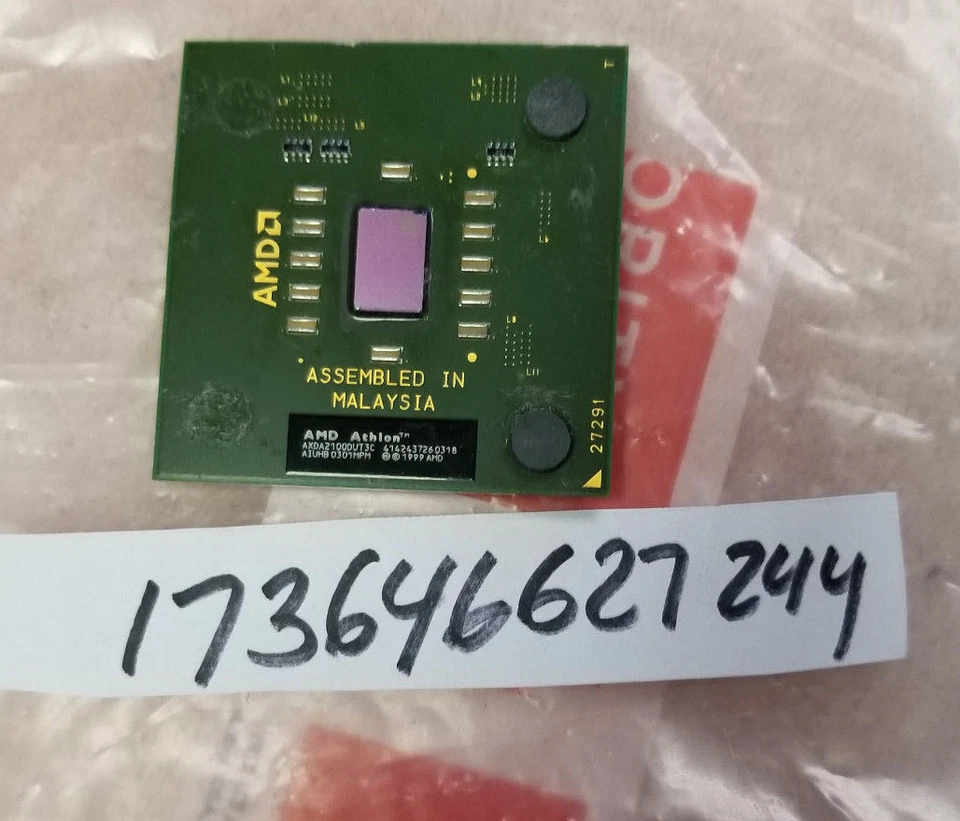 AMD Athlon XP 2100+ 1.73GHz/256KB/266 mhz AXDA2100DUT3C Socket 462/Socket A CPU - Image 1 of 1