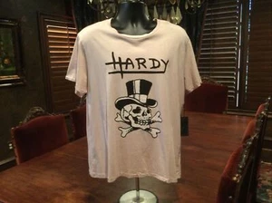 Ed Hardy Mens Large T Shirt. Pale Pink with Great Skeleton Graphics. Mint. - Picture 1 of 7