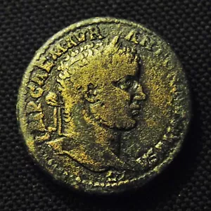 Æ 'Sestertius' Pisidia Antioch Caracalla Rv Caracalla Spearing 25.08 gr 31-2mm - Picture 1 of 2