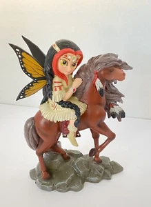 Thunderspirit Fairy Spirit Riders Native Horse Figurine Jasmine Becket-Griffith - Picture 1 of 5