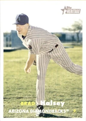 2006 Topps Heritage #21 Brad Halsey ARIZONA DIAMONDBACKS - Image 1 of 2