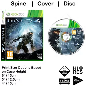 Halo XBOX 360 Game Cake Topper Edible Icing - Picture 1 of 1