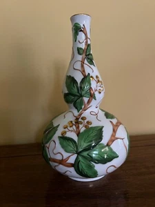Jarrón vintage de porcelana de vid Herend - Imagen 1 de 6