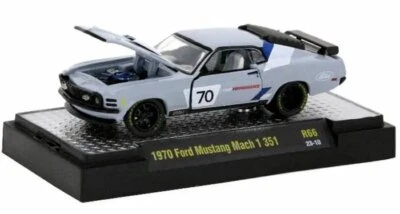 FORD Mustang Mach 1 351 - 1970 - grey - M2 1:64 - Bild 1 von 4