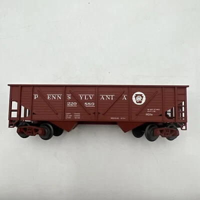 ATLAS O GAUGE PENNSYLVANIA #220889 50 TON WAR EMERGENCY HOPPER W/COAL LOAD EUC! - Image 1 of 4