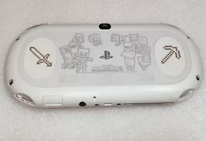 Sony PS Vita PCH-2000 Slim Minecraft Special Edition Konsole mit Ladegerät - Bild 1 von 3