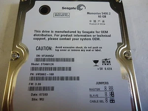 ST96812A, Seagate, 60GB Media Storage Device, BRAND NEW! - Picture 1 of 4