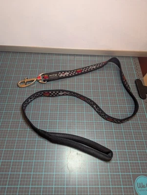 Красный поводок для собаки Dingo AUSTRALIA 47 дюймов черный ПРОЧНЫЙ  - Изображение 1 из 4