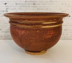 Vintage Studio Steinzeug Keramik Nudel Schüssel 7" Gemüse Servieren signiert "davis" - Bild 1 von 11