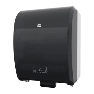 NEU Tork 772828 mechanischer Papierhandtuchspender schwarz H80 - Bild 1 von 5