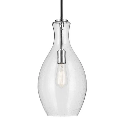 Mini Colgante Kichler 42047 Everly 9"W - Cromo Foto 1 de 4