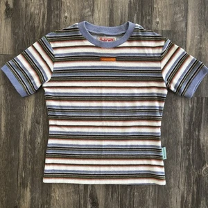 Camiseta Andersson Bell Retro Mia Arco Iris Multi Rayas Terry Tela Calce Ajustado XS - Imagen 1 de 8