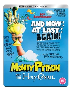 Monty Python and the Holy Grail Limited Edition 4K UHD Steelboo (4K UHD Blu-ray) - Picture 1 of 4